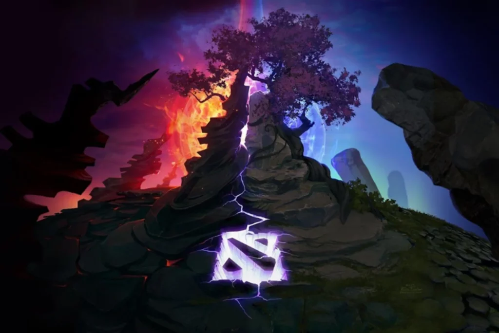 Dota 2 radiant and dire, collect from dota 2 reddit on All About Esports