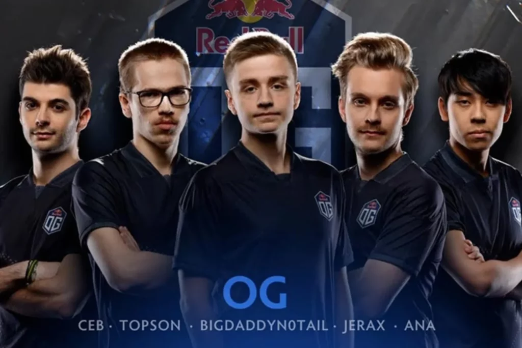 OG roster on All About Esports