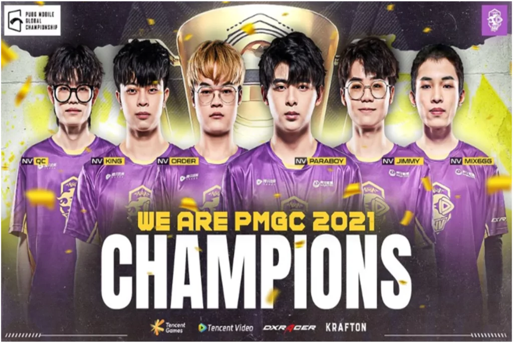 PMGC 2021 Champions on All About Esports