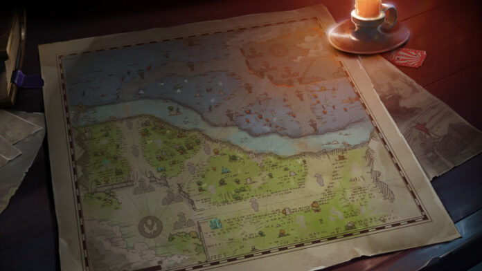 New DOTA 2 map after the New Frontiers Update on All About Esports