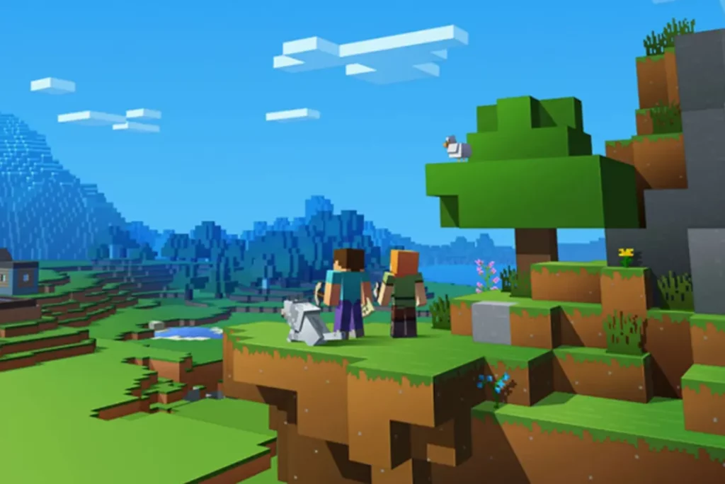 Minecraft, one of the best PC Games on AAE