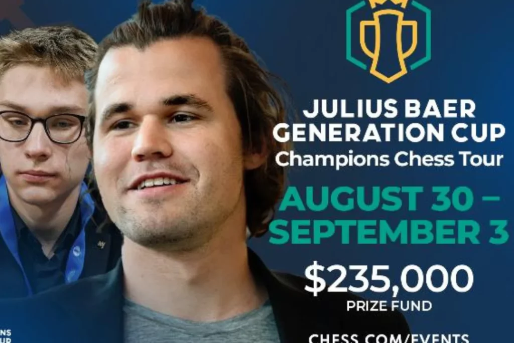 Swiss Bank Julius Baer Sponsors $235,000 Champions Chess Tour Event